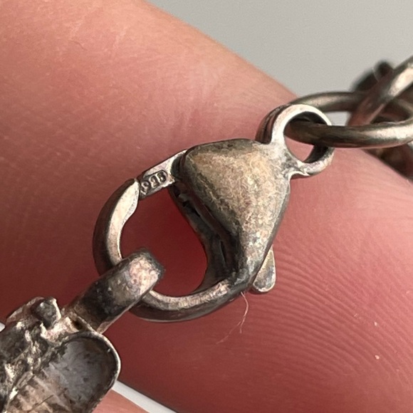 Vintage Sterling Gupta Anklet Bells Bracelet - Picture 3 of 9